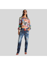 Джинси DARK NEON SPLASH WASH 642 DSQUARED2