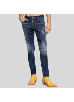 СИНІ ДЖИНСИ З ПОДЕРТОСТЯМИ DSQUARED2