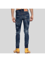 СИНІ ДЖИНСИ З ПОДЕРТОСТЯМИ DSQUARED2