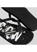 Шльопанці з логотипом ICON DSQUARED2