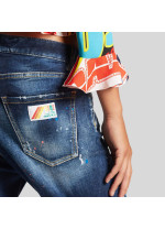 Джинси DARK NEON SPLASH WASH 642 DSQUARED2