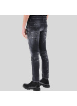 СІРІ ДЖИНСИ З ФАРБОЮ SKATER JEAN DSQUARED2
