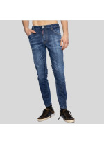 СИНІ ДЖИНСИ З ФАРБОЮ  SKATER JEAN DSQUARED2