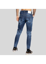 СИНІ ДЖИНСИ З ФАРБОЮ  SKATER JEAN DSQUARED2