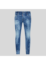 СИНІ ДЖИНСИ З ФАРБОЮ SKATER JEAN DSQUARED2