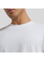 Біла футболка з логотипом Bikkembergs
