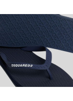Шльопанці з логотипом Dsquared2