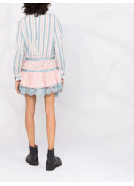 Dsquared2 сукня міні з оборками та квітковим принтом