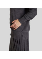 Вовняний костюм Panicale Cashmere сірого кольору