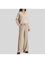 Вовняні штани Panicale Cashmere бежевого кольору 