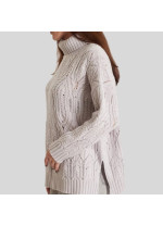 Светр з люрексом Panicale Cashmere з вовни з кашеміром 