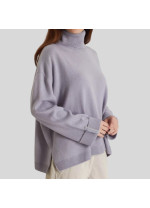 Блакитний гольф Panicale Cashmere з вовни з кашеміром 