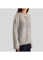 Сірий джемпер Panicale Cashmere зі змішаної пряжі альпака