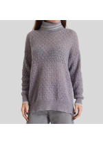 Ажурний гольф Panicale Cashmere зі змішаної пряжі альпака 