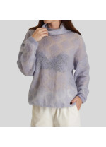 Светр з візерунком Panicale Cashmere з мохеру та альпаки 