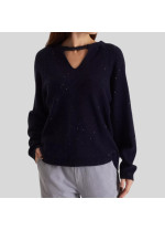Джемпер з вирізом Panicale Cashmere з вовни з кашеміром 