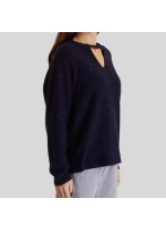 Джемпер з вирізом Panicale Cashmere з вовни з кашеміром 