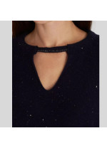 Джемпер з вирізом Panicale Cashmere з вовни з кашеміром 