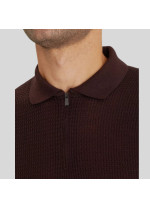 В'язаний джемпер Corneliani коричневого кольору 