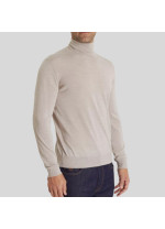 Бежевий гольф Panicale Cashmere із суміші вовни та шовку 