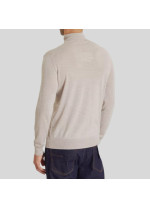 Бежевий гольф Panicale Cashmere із суміші вовни та шовку 