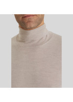 Бежевий гольф Panicale Cashmere із суміші вовни та шовку 