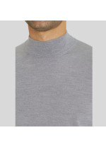 Сірий джемпер Panicale Cashmere з вовни та шовку 