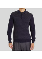 Вовняний джемпер Panicale Cashmere з геометричним візерунком