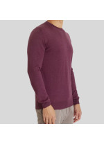 Вовняний джемпер Panicale Cashmere бордового кольору