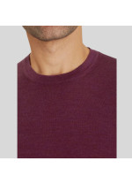 Вовняний джемпер Panicale Cashmere бордового кольору