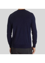 Вовняний джемпер Panicale Cashmere синього кольору