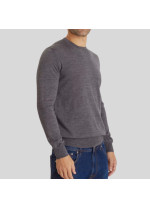 Вовняний джемпер Panicale Cashmere сірого кольору