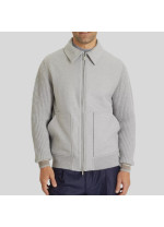 Вовняна куртка Panicale Cashmere сірого кольору 
