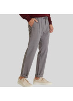 Вовняні штани Panicale Cashmere сірого кольору 