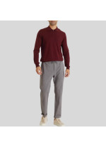 Вовняні штани Panicale Cashmere сірого кольору 