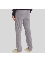 Вельветові штани Panicale Cashmere сірого кольору 