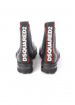 Шкіряні челсі з логотипом Dsquared2