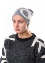 Вовняна шапка з логотипом Woolrich